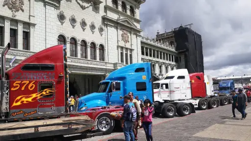 El transporte pesado anunció una nueva jornada de protestas, pero ahora frente al Congreso. ,Archivo.