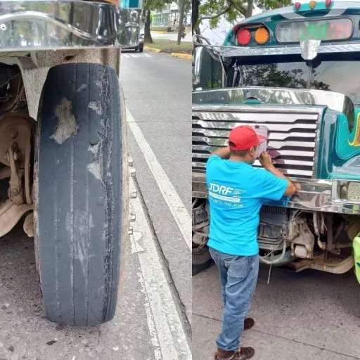 Sorprenden-a-piloto-de-bus-conduciendo-con-las-llantas-en-mal-estado.jpg ,