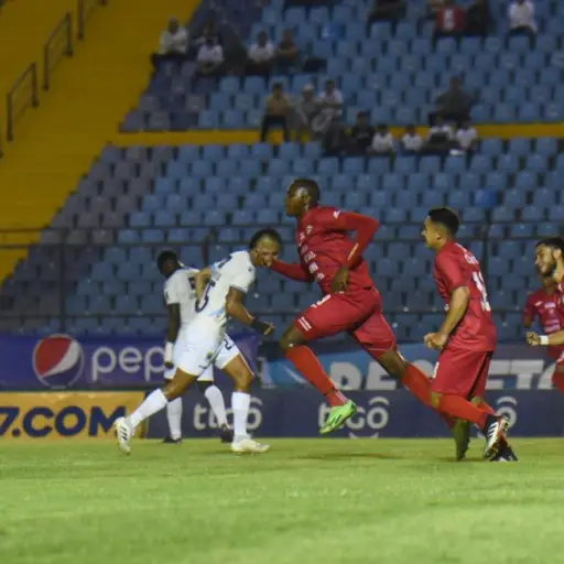 Celebración de Brandon Caicedo ante Comunicaciones en el Torneo Clausura 2023 - Omar Solís