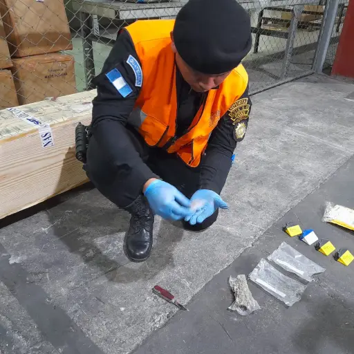 Inspeccionan-el-contenido-de-dos-sobres-en-la-bodega-de-encomiendas-del-aeropuerto-internacional-la-aurora.jpeg ,
