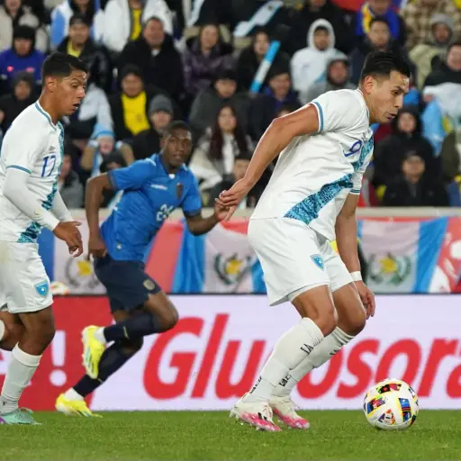 Partido amistoso entre Guatemala y Ecuador en marzo del 2024 - Archivo