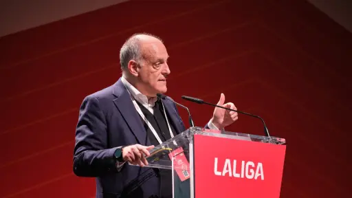 Javier Tebas, presidente de LaLiga - Archivo