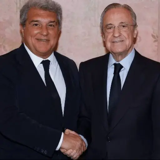 Joan Laporta y Florentino Pérez - Real Madrid C.F.