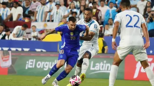 Amistoso entre Argentina y Guatemala en junio del 2024 - Archivo