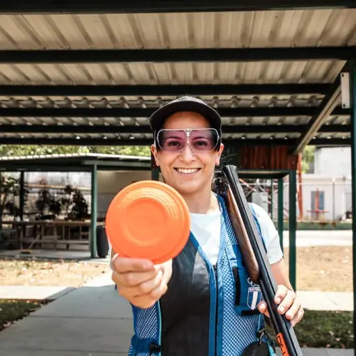 Adriana Ruano, atleta de tiro con armas de caza - Comité Olímpico Guatemalteco