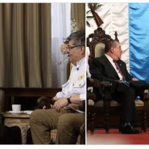 presidente-arevalo-ministros-gobernacion-relaciones-exteriores-emisoras-unidas.webp ,