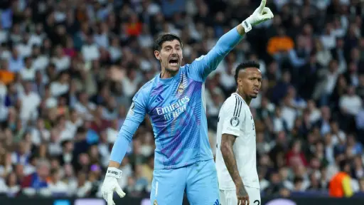 Thibaut Courtois, baja para El Clásico - EFE