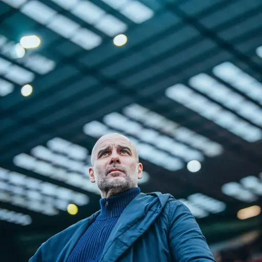 Imagen de archivo de Pep Guardiola dirigiendo al Manchester City - instagram @mancity
