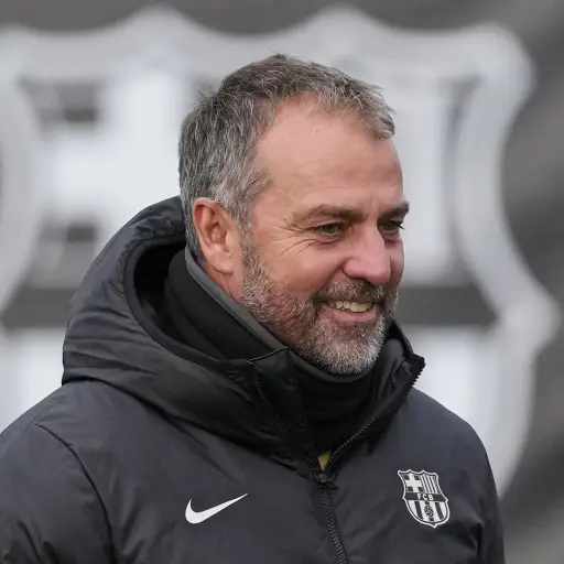 Hansi Flick, entrenador del F. C. Barcelona 
