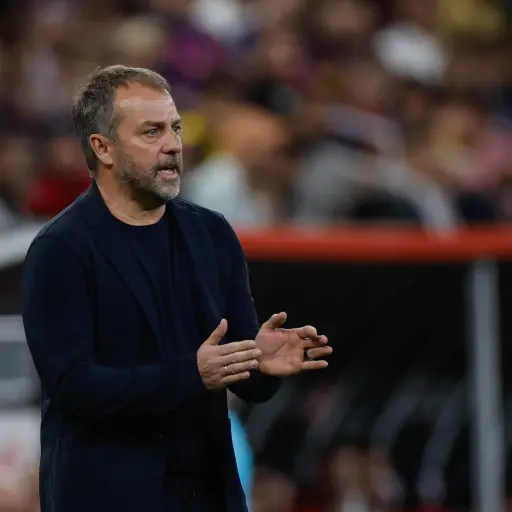 Hansi Flick, técnico del FC Barcelona - EFE