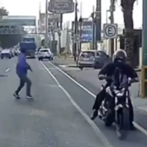 Ataque armado en calzada Roosevelt  ,Captura de video