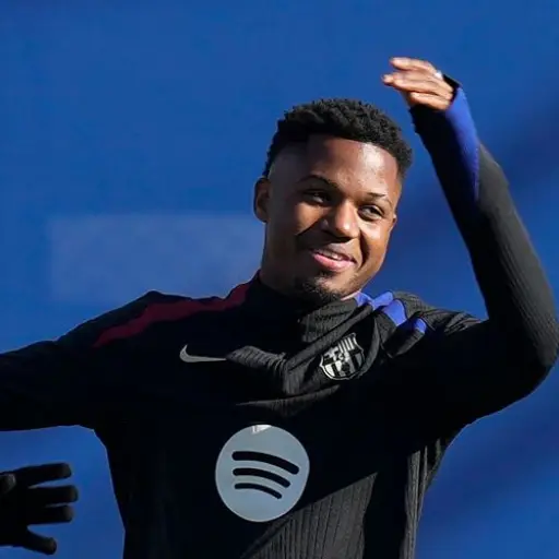 Ansu Fati viajó a Portugal para ser parte del Benfica-Barcelona 