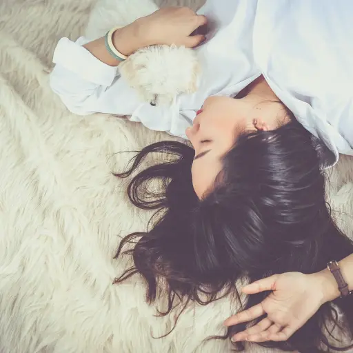 niña, dormir, acostada, perro, mascota, animal, dueño, asiático, mujer asiática, mujer joven, boca abajo, dormido, mujer dormida, mujer, soñando, retrato, descansando, relajarse, sueño, dormir, dormir, dormir, dormir, dormir, sueño ,Pixabay