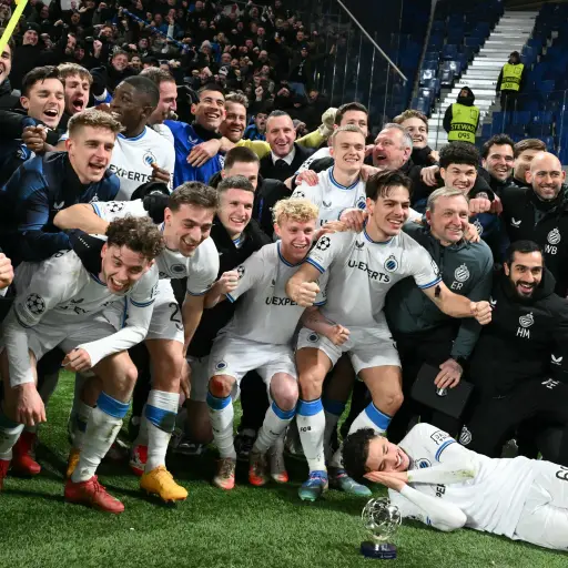 Brujas elimina al Atalanta y es equipo de octavos de final de la Champions League 