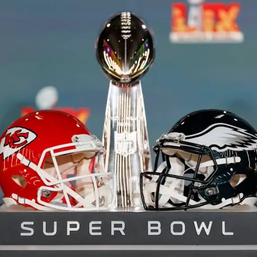 El trofeo Vince Lombardi que se entregará en el Super Bowl LIX - NFL