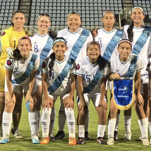 La Sub-20 de Guatemala femenina venció a Islas Caimán con goleada