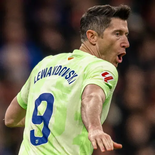 Robert Lewandowski lidera la tabla de goleadores de La Liga 