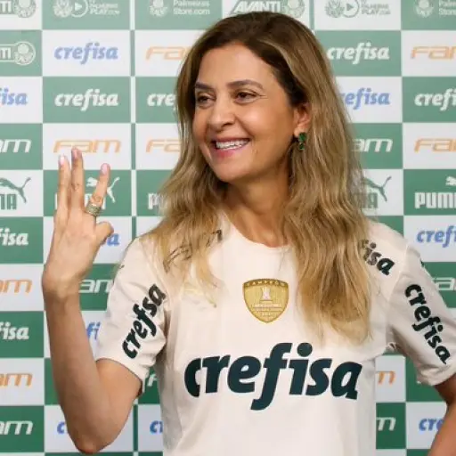 Leila Pereira, presidenta del Palmeiras de Brasil - RR.SS.