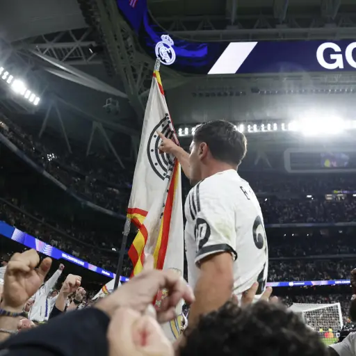 Celebración de Brahim Díaz ante el Atlético de Madrid - EFE