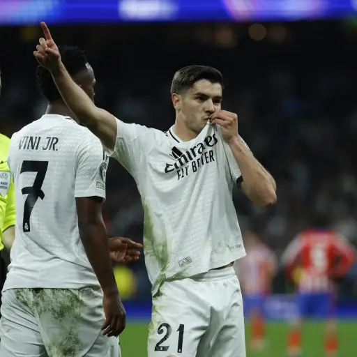Brahim Díaz hizo un golazo con el cual Real Madrid venció a Atlético Madrid 