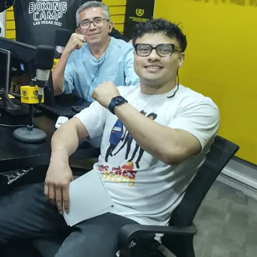 Entrevista de Lester Martínez en el Súper Deportivo de Emisoras Unidas - Marín Becker