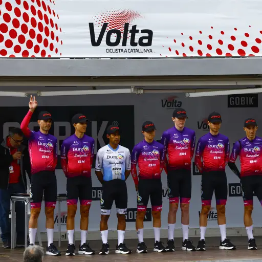 Sergio Chumil concluye con éxito la primera etapa de la Vuelta a Cataluña - Burgos BH