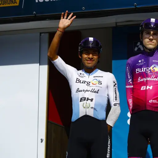 Sergio Chumil completa la segunda etapa de la Vuelta a Cataluña - Burgos BH