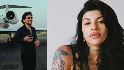 Nodal responde a nueva canción de Cazzu ,Redes sociales