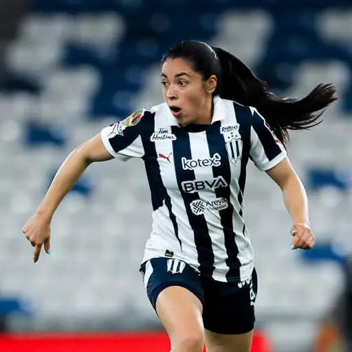 Ana Lucía Martínez, jugadora de las Rayadas de Monterrey - Rayadas