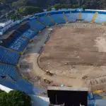 Panorámica del estadio Nacional Doroteo Guamuch Flores