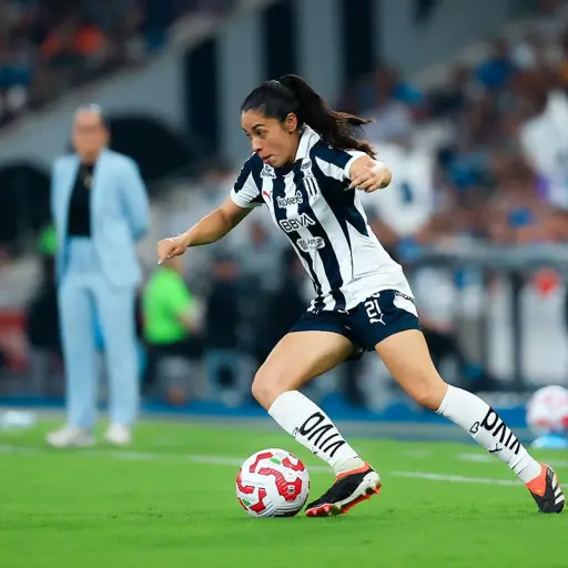 Ana Lucía Martínez, jugadora de las Rayadas de Monterrey - Rayadas