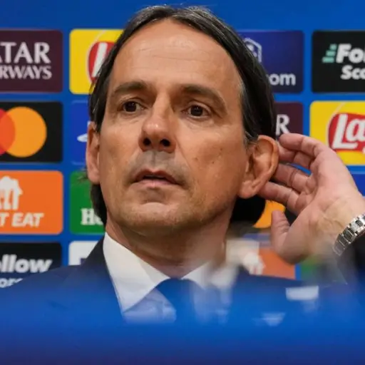 Simone Inzaghi, técnico del Inter de Milan en conferencia de prensa previo al duelo ante Barcelona 