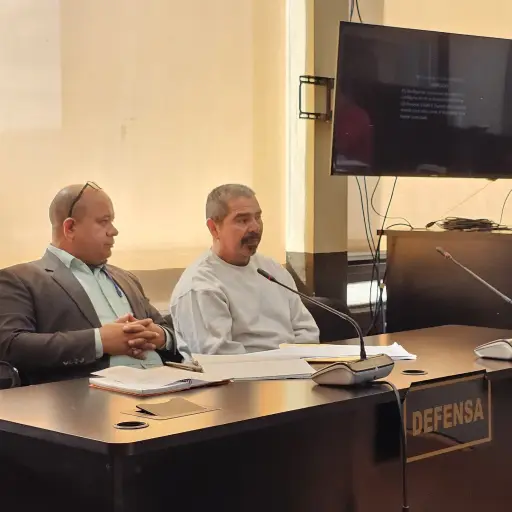 Darío Morales García en la audiencia en la que se le informó el motivo de su detención. ,ArchivoEU.