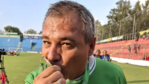 Mauricio Tapia llegó a cuatro títulos con Antigua GFC - Alex Meoño