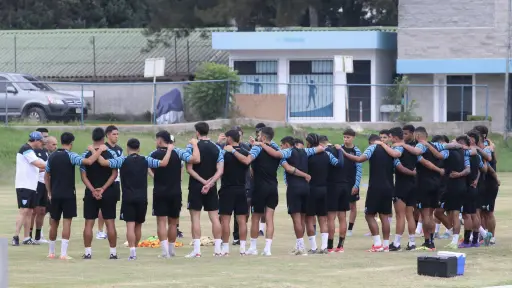 Entreno de la Selección de Guatemala - FFG