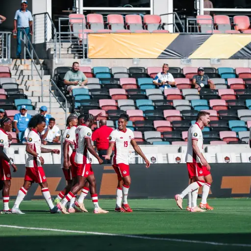 Celebración de Canadá ante Curazao - Canadá National Team