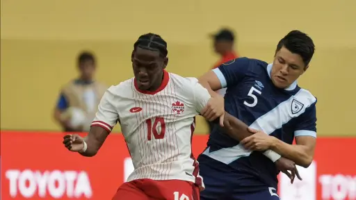 Partido entre Guatemala y Canadá en la Copa Oro 2025 - Archivo