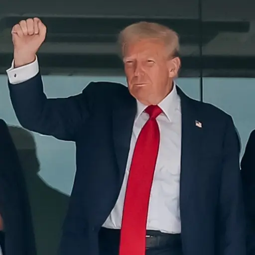 Donald Trump durante la final del Mundial de Clubes de la FIFA 
