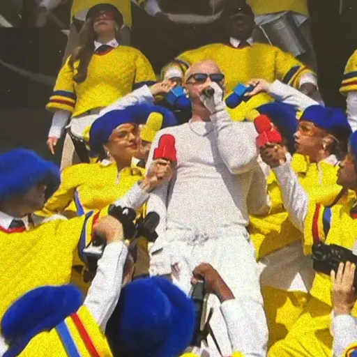 Show de J Balvin durante show del medio tiempo en final del Mundial de Clubes de la FIFA 2025