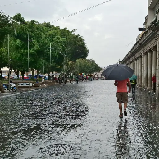 Insivumeh alerta lluvias en Guatemala por remanentes de onda del Este ,Alex Meoño