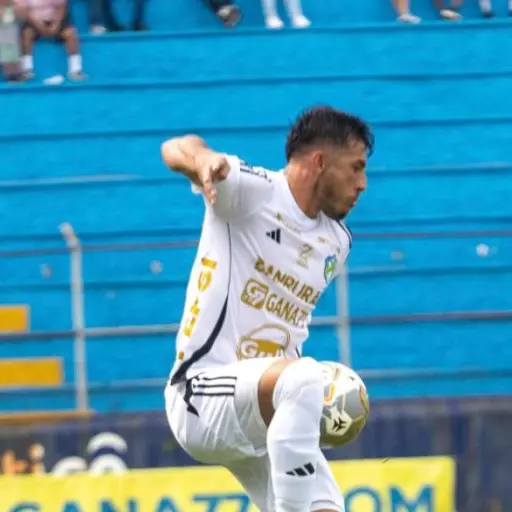 Wilson Pineda en una acción el sábado ante Deportivo Suchitepéquez 