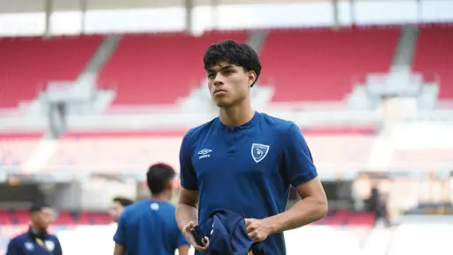 Olger Escobar, futbolista de la Selección Nacional de Guatemala - FFG