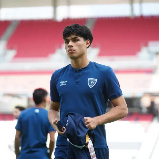 Olger Escobar, futbolista de la Selección Nacional de Guatemala - FFG