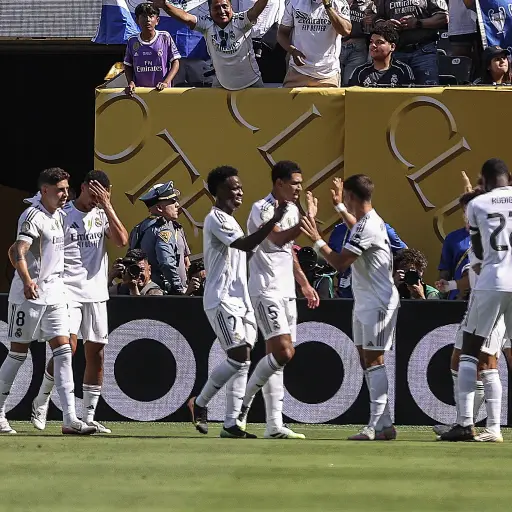 Celebración del Real Madrid ante el Borussia Dortmund - EFE