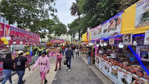 La Feria del Cerrito vuelve a su lugar tradicional, porque el año pasado se celebró en la zona 1. ,Álex Meoño.