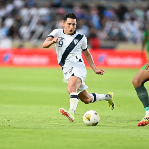 Rubio Rubín, delantero de la Selección de Guatemala - Concacaf