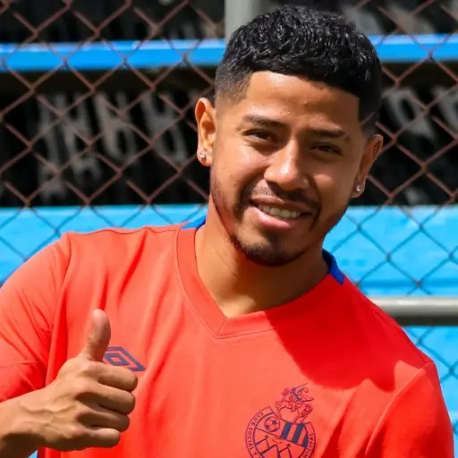 Pedro Altán durante su etapa preparatoria con los 