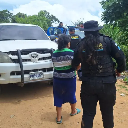 Capturan a presunta cómplice de crimen contra policías en Chiquimula