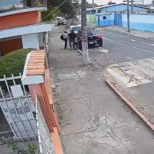 Asalto en zona 7. ,Captura de pantalla video TikTok.