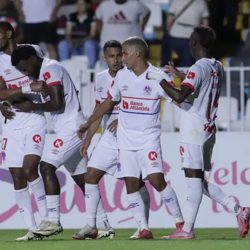 Celebración de Olimpia ante Xelajú MC - EFE
